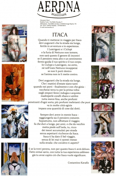 Il viaggio continua........... - Maestro D'Arte Giovanni Oteri